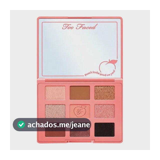 Paleta De Sombras Too Faced Sweet Peach Sweet Peach