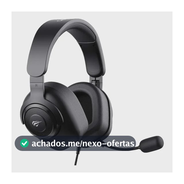 Headset Gamer Havit H2230D com Microfone Destacável para PC, Playstation e Xbox