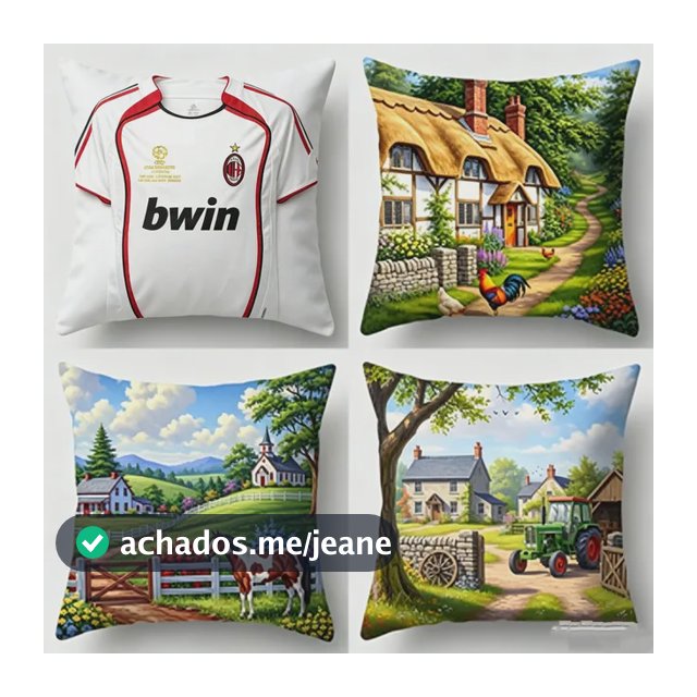 A Conjunta De 4 Capas De Almofada Farmhouse Cottage-ed Expw