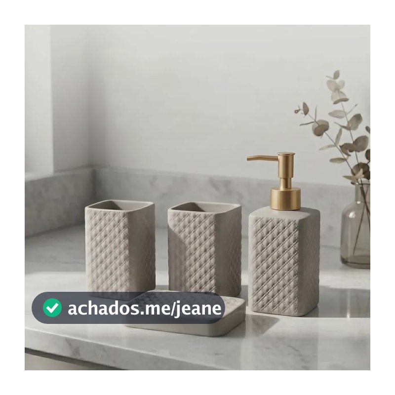 Dispensador De Sabonete Cerâmico Manual De Pressão, Para Mon