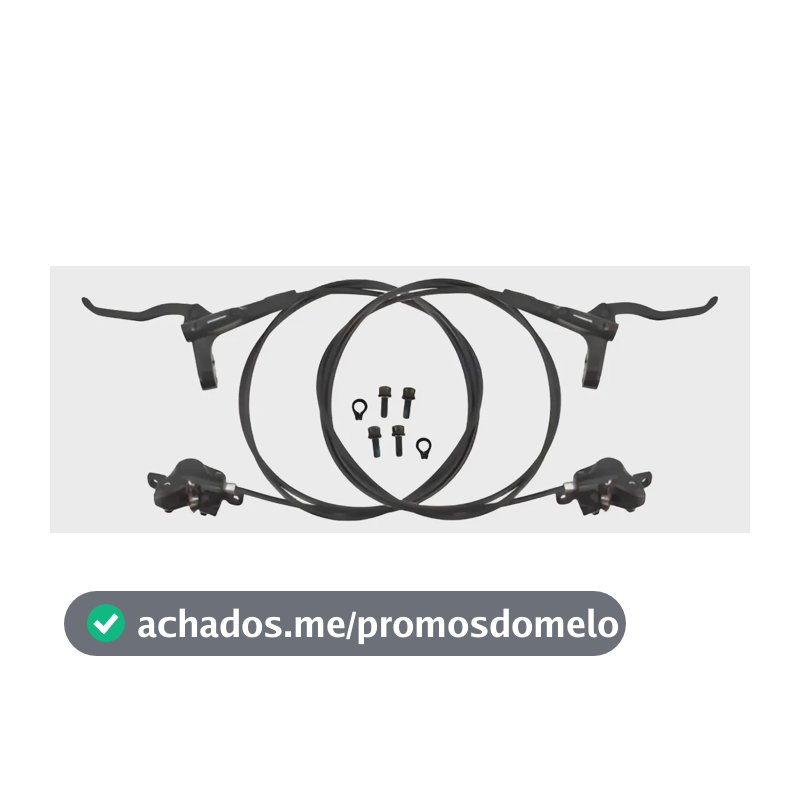 Par Freio Disco Hidráulico Shimano Altus Mt200 2018 New M315