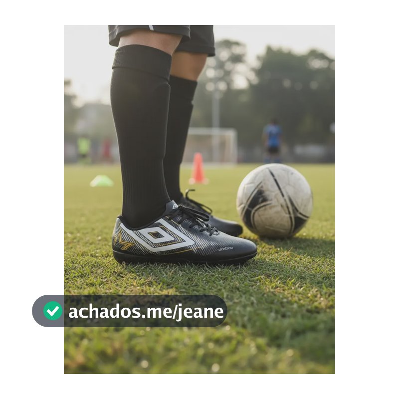 Chuteira Campo Umbro Heatmap Juvenil Pro / Original Oficial Preto 33 Br