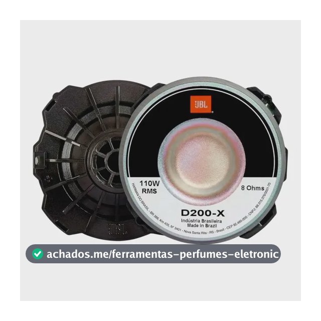 Driver Jbl Selenium D200x 110w Rms 8 Ohms Fenólico Original