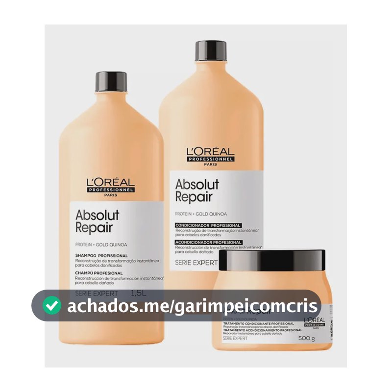 Kit Salão Absolut Repair - Loreal