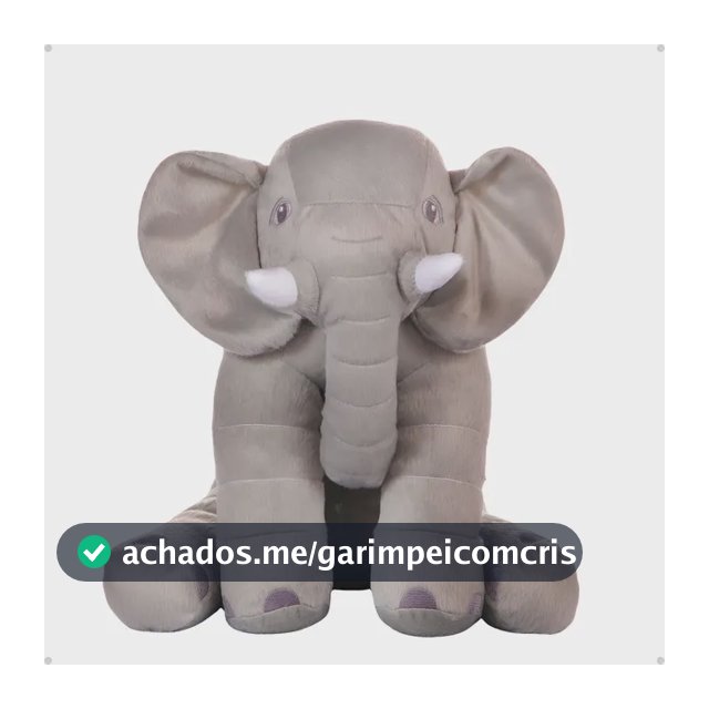 Almofada Elefante Gigante De Pelúcia Super Macio Brincar