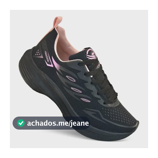 Tênis Esportivo Feminino Para Academia Caminhada E Treino