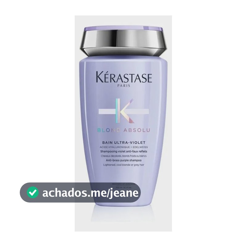 Shampoo Matizador Para Loiros Kérastase Blond Absolu 250ml