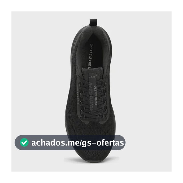 Tênis Olympikus Masculino Volta 2 Preto/preto Liso 40 Br