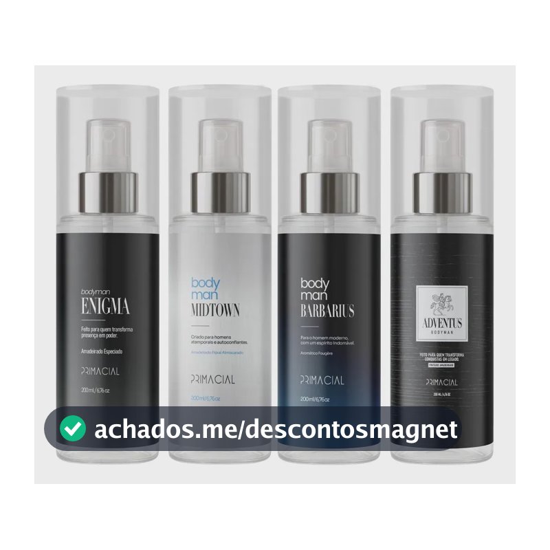 Body Splash Masculino Enigma,midtown,barbarius, Adventus