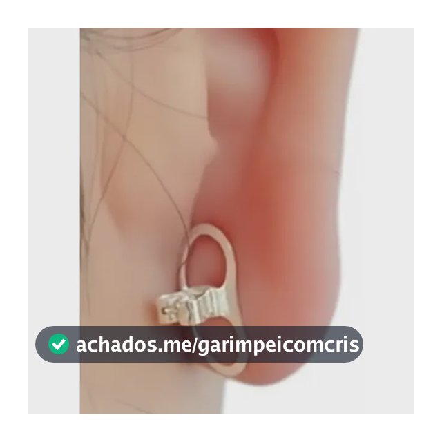 Tarraxa Para Brinco Levanta Orelha Sustentação Perfeita 4860