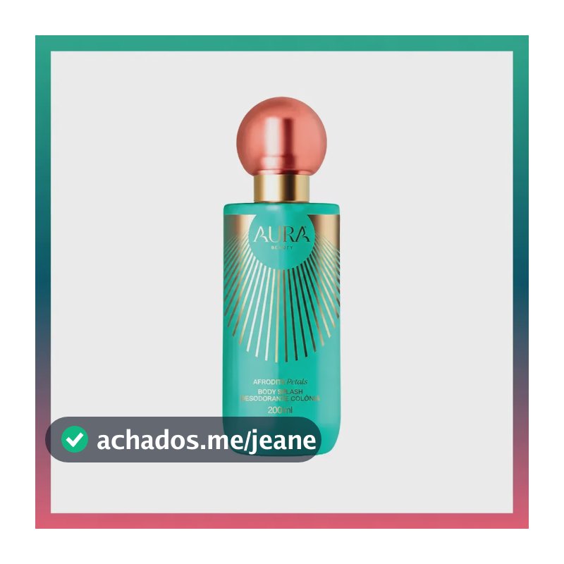 Body Splash Aura Beauty Afrodite Petals - 200ml