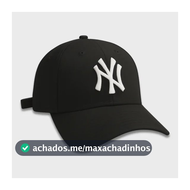 Boné Ny New York Yankees Unissex Blogueira Fitão Regulável