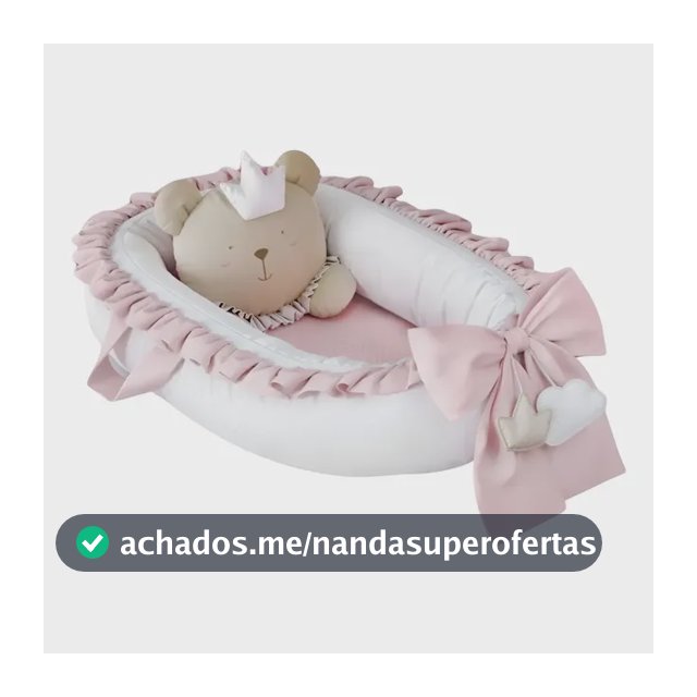 Ninho Redutor De Berço Tecido Aconchegante Vários Modelos
