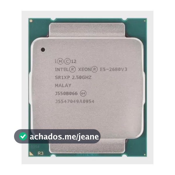 Processador Intel Xeon E5-2680 V3 12nucleos 3.3ghz Lga2011-3