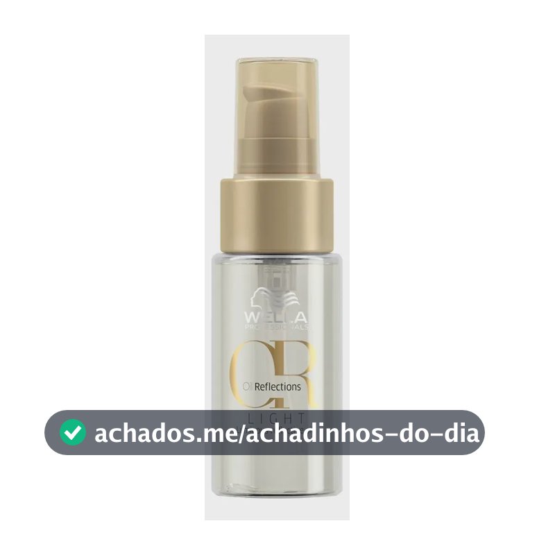 Óleo Capilar Oil Reflections Light 30ml Wella