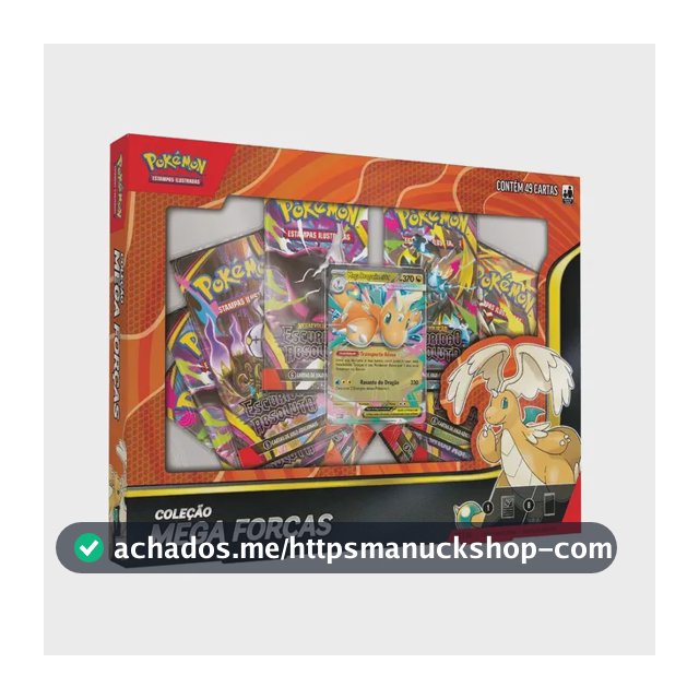 Box Pokémon: Coleção Mega Forças Mega Dragonite Ex