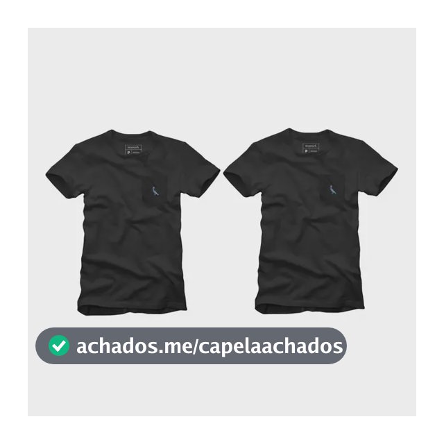 Kit 2 Camisetas Bolso Cb Pica-pau Xadrez Reserva