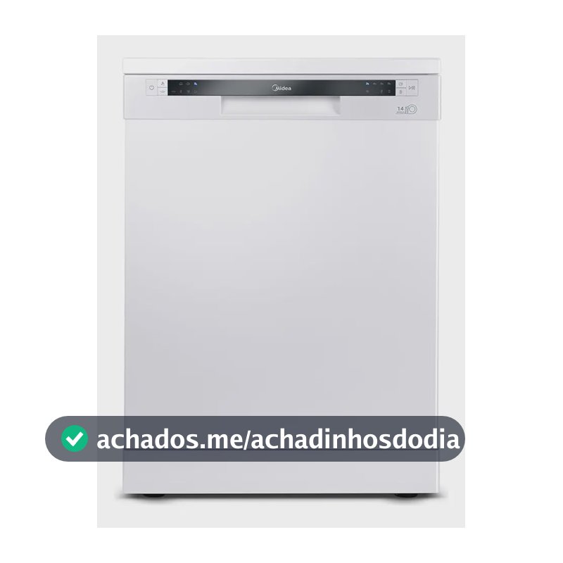 Lava Louças 14 Serviços Midea Cor Branca Cor Branco
