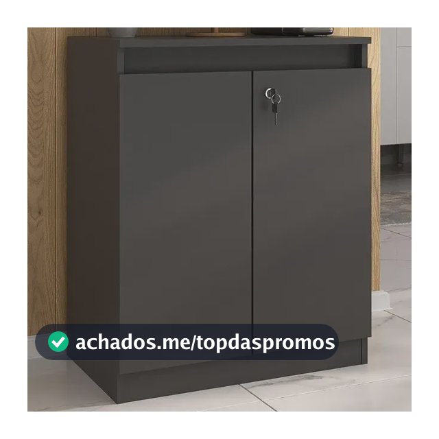 Aparador Buffet 60cm 2 Portas Com Chave Multimóveis Cr50099
