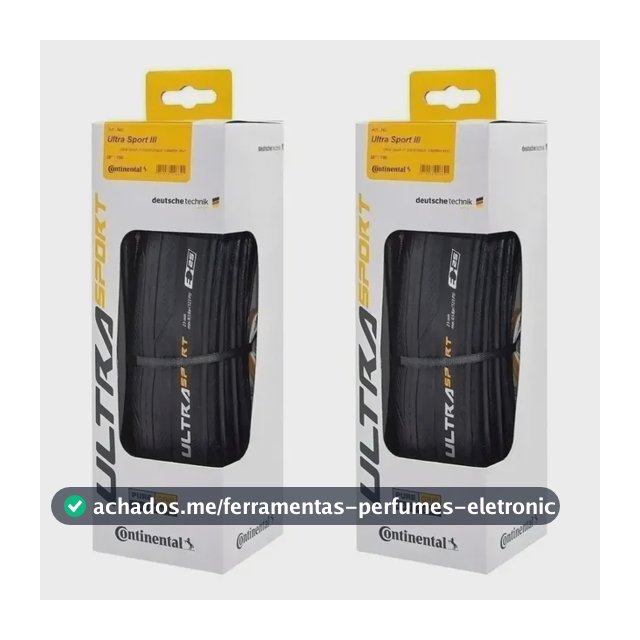 Par Pneu Continental Ultra Sport 3 700x25 Kevlar Preto Speed