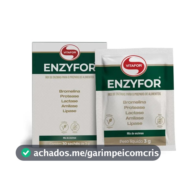 Enzyfor Vitafor Sachês 30 Unidades Sem Sabor