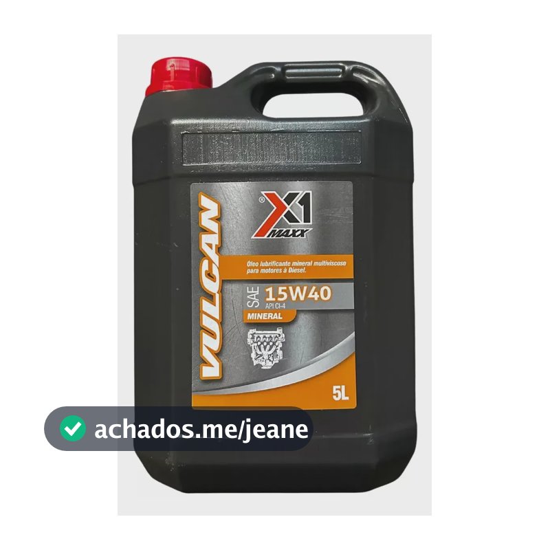 Oleo 15w40 Motor Diesel Mineral Lubrificante Turbo 5 Litros