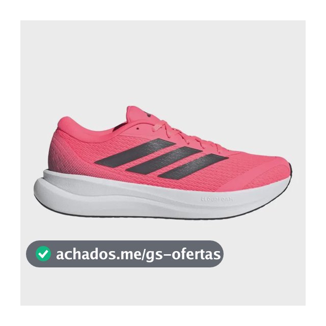 Tênis Masculino Runfalcon 6 adidas Rosa Liso 42 Br