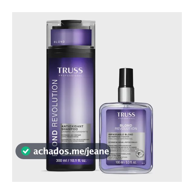 Kit Truss Blond Revolution Shampoo + Finalizador (400ml)