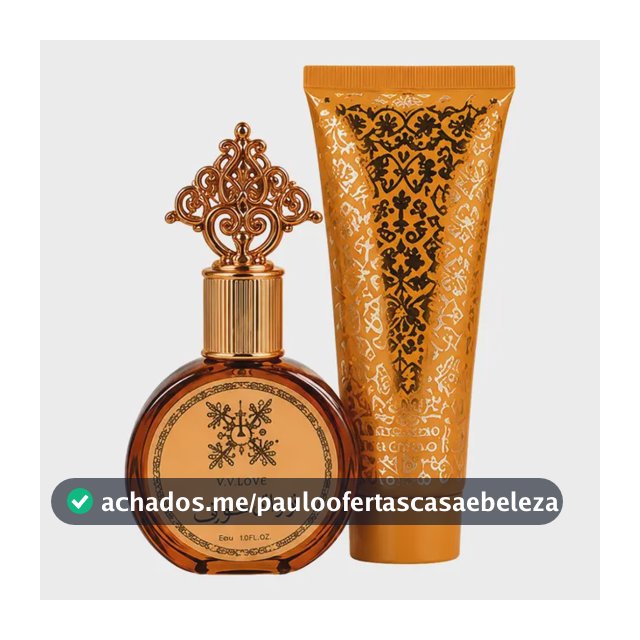 Kit Perfume Feminino Árabe 30ml + Hidratante Corporal 50ml