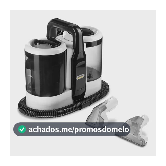 Extratora Limpadora de Estofados Kärcher Home Care 1600W 3 em 1 Portátil 220v