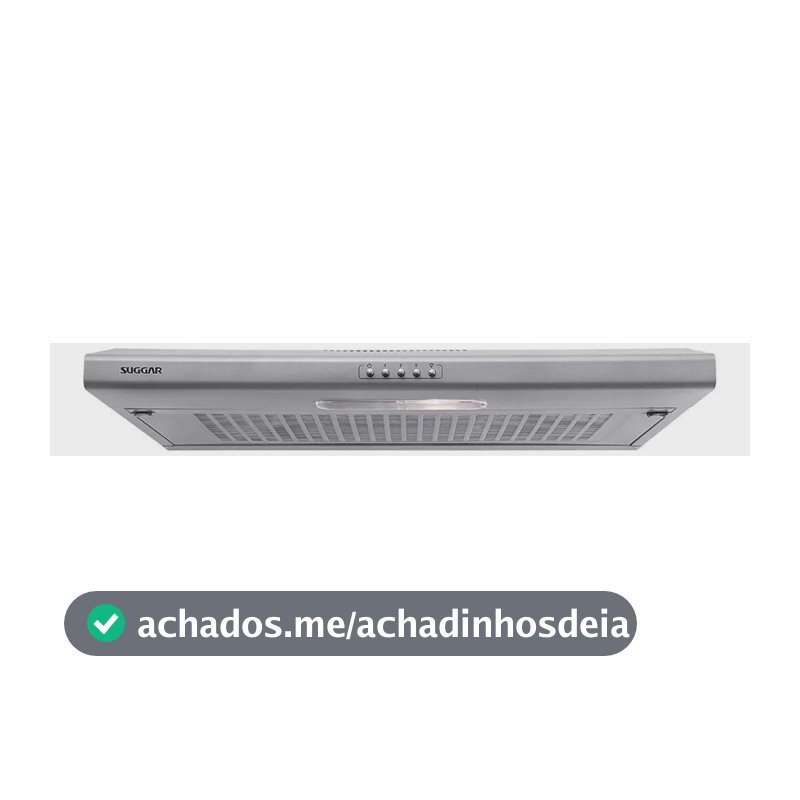 Depurador De Ar Suggar Slim 60cm Manta Prata Di601pr