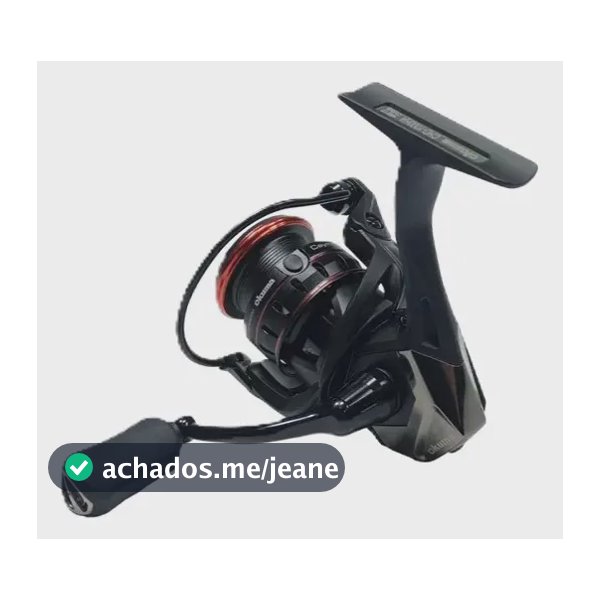 Molinete Okuma Ceymar HD 2500 Linha Ceymar HD 8 Rolamentos Preto