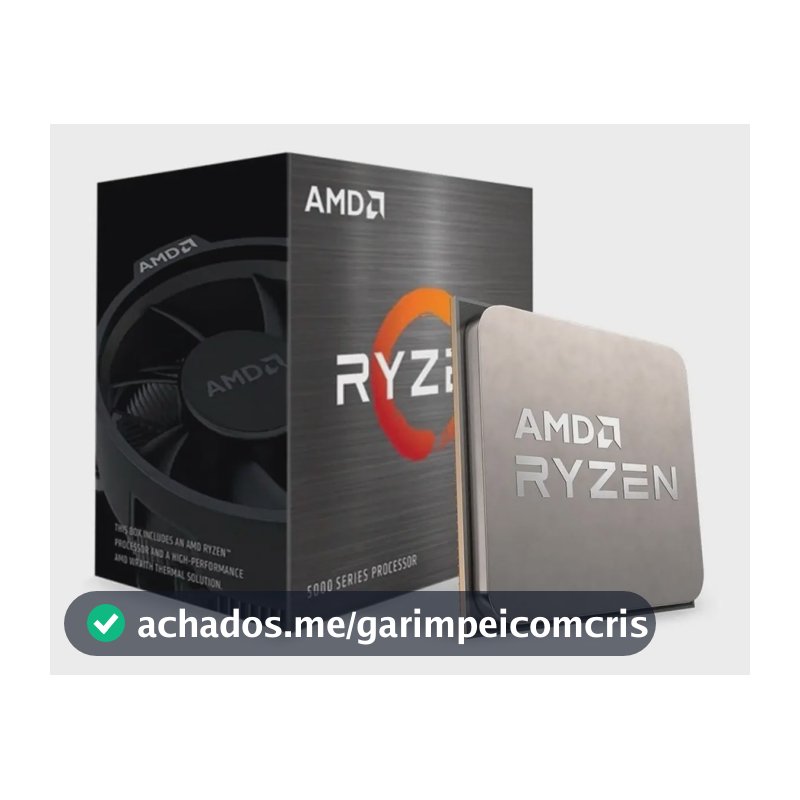 Processador Amd Ryzen 5 5500 3.6ghz 4.2ghz Max Turbo