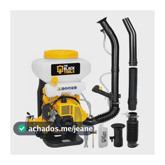 Atomizador E Soprador Costal 14 Litros A Gasolina 14l 41,5cc Amarelo E Branco