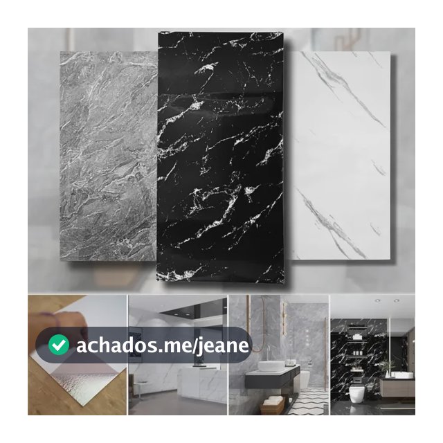 Kit 10 Painel 3d Mármore Parede Autocolante 60 X 30 Pdeals