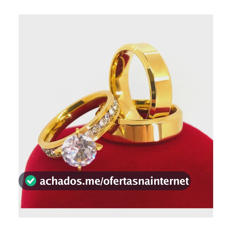 Par De Alianças Feitas De Moedas Antigas Banhadas A Ouro 18k