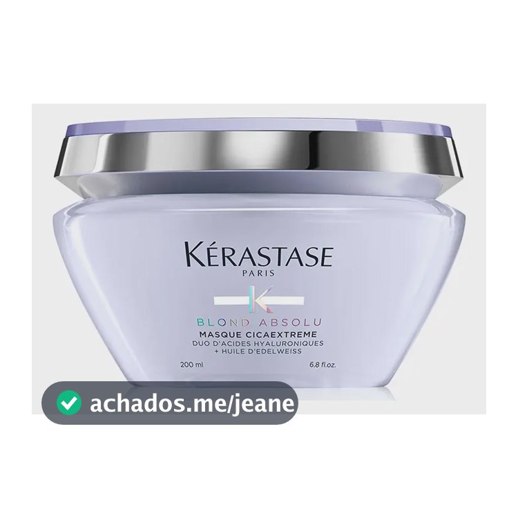Máscara Kérastase Blond Absolu Cicaextreme, Cabelos Loiros, Danificados ou com Mechas, 200ml