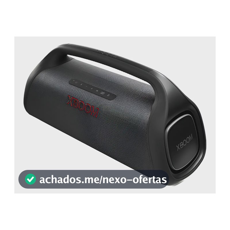 LG XBOOM XG9S Caixa de som Bluetooth portátil - IP67 e 24 horas de bateria