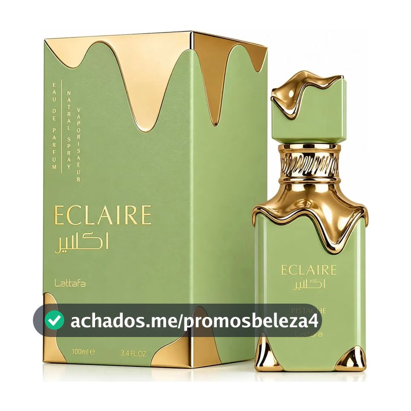 Perfume Árabe Lattafa Eclaire Pistache Eau De Parfum 100ml