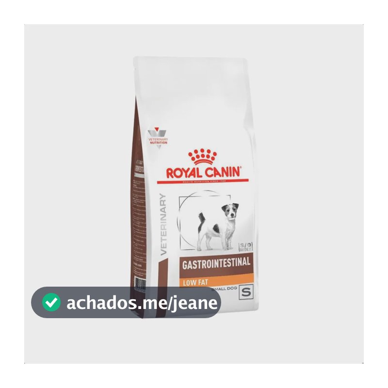 Royal Canin Gastrointestinal Low Fat Cães Pequeno 7,5kg
