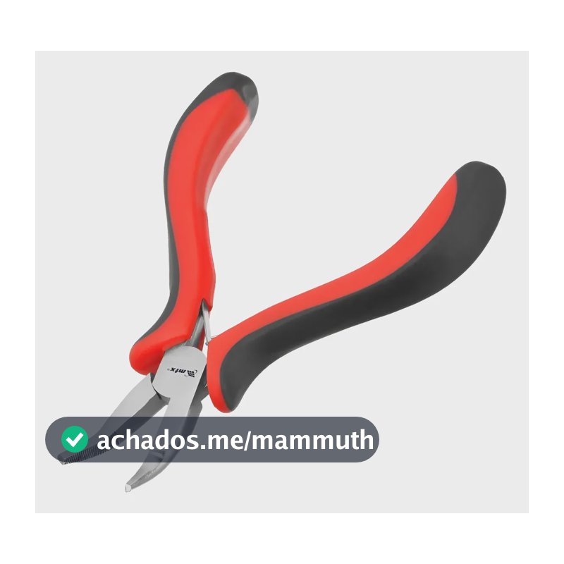 Mini Alicate Bico Meia Cana Curvo  5pol 130mm 1pc Mtx
