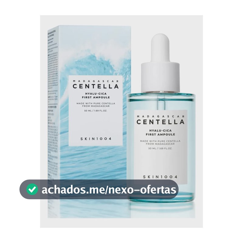 Sérum facial Skin1004 Hyalu-Cica First Ampoule 50ml Hora de aplicação Dia/Noite Tipo de pele Todos os tipos de pele