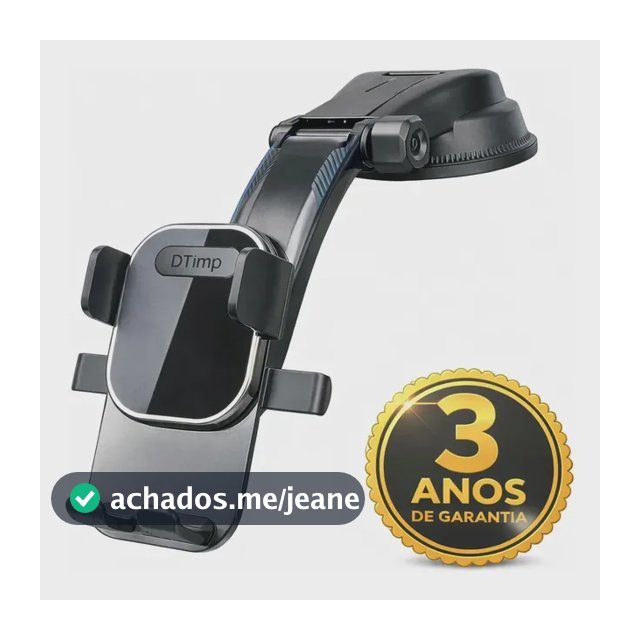 Suporte Celular Veicular 360° Para Celular Automotivo Carro Painel Mesa Retrovisor Painel Parede Volkswagen Gol, Up, Polo Toyota Corolla Dtimp