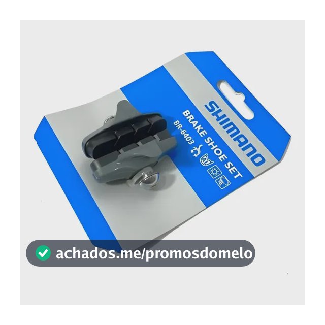 Sapata Freio Shimano Speed Refil Aluminio Br-6403 105 Tiagra Preto Cinza