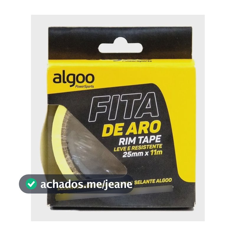 Fita De Aro Tubeless Algoo 25mm X 11m  Sem Camara , Selante