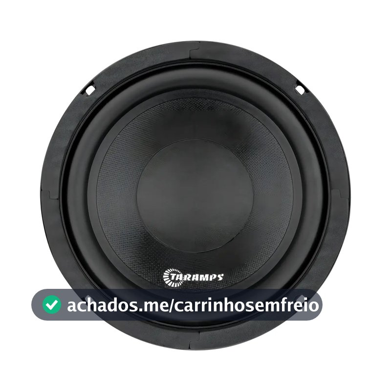 Subwoofer Taramps T 500 SW de 6" para Carro 250W RMS