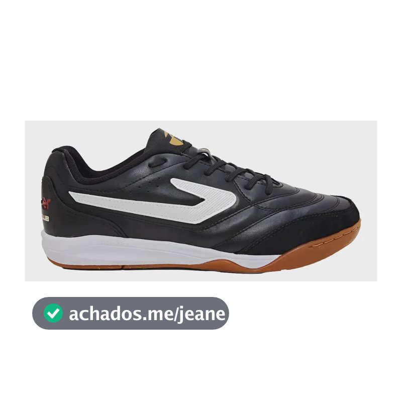 Tênis Futsal Topper Maestro Club Vi Original Preto 40 Br