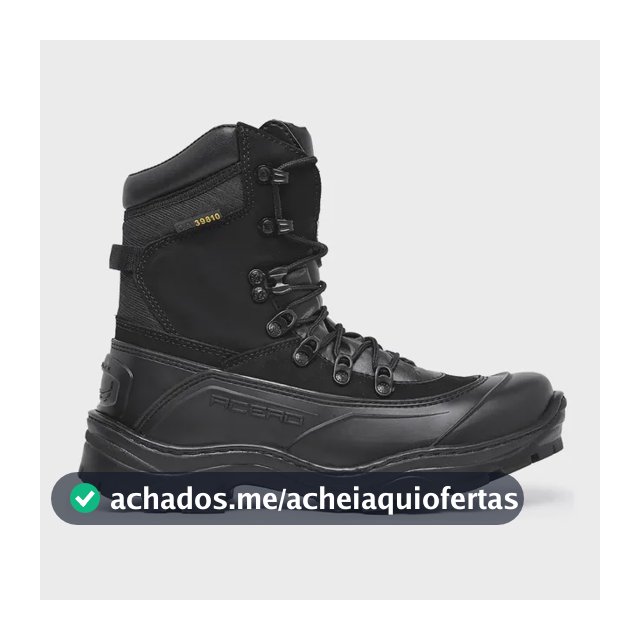 Bota Militar Acero Coturno Cano Médio Tiger Pró Couro Police