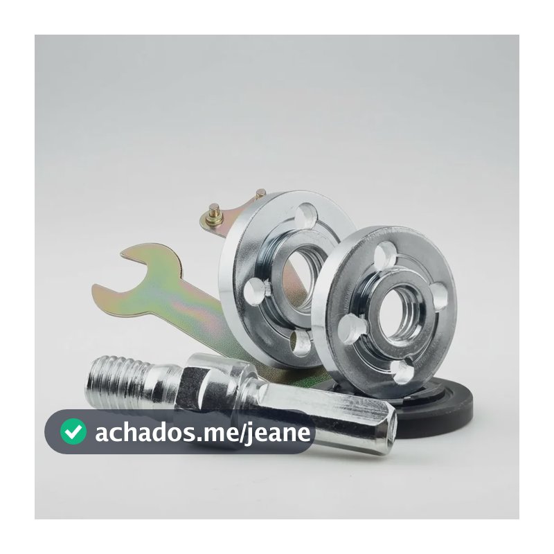 Haste Adaptador Universal Disco De Corte Desbaste Com Chave