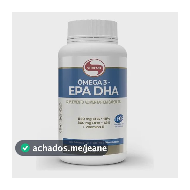 Vitafor Omega 3 Epa Dha - 120 Cap